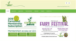 Desktop Screenshot of commonroots.org